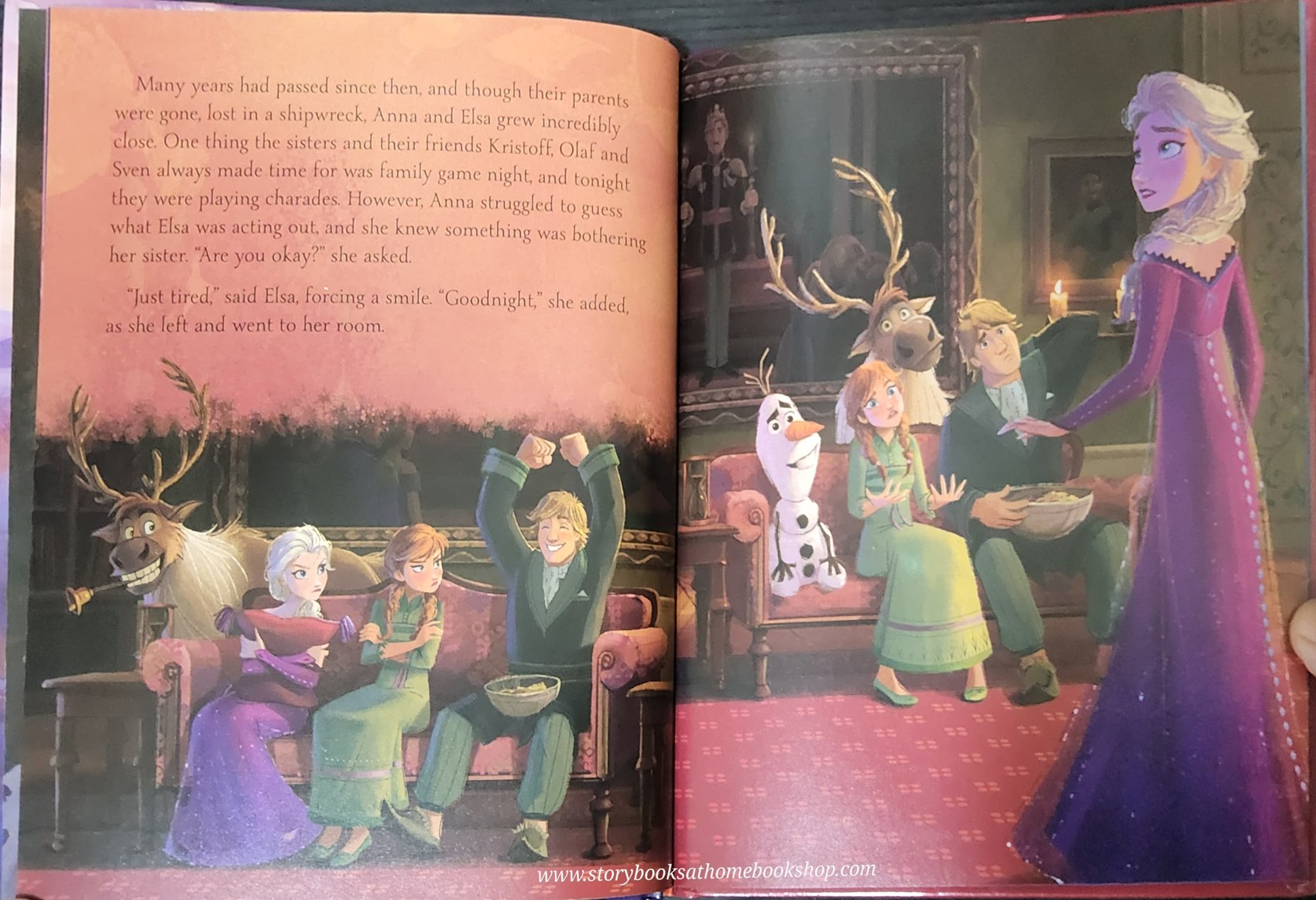 หนังสือนิทานเด็ก ภาษาอังกฤษ ปกแข็ง 🍅🍓DISNEY FROZE II