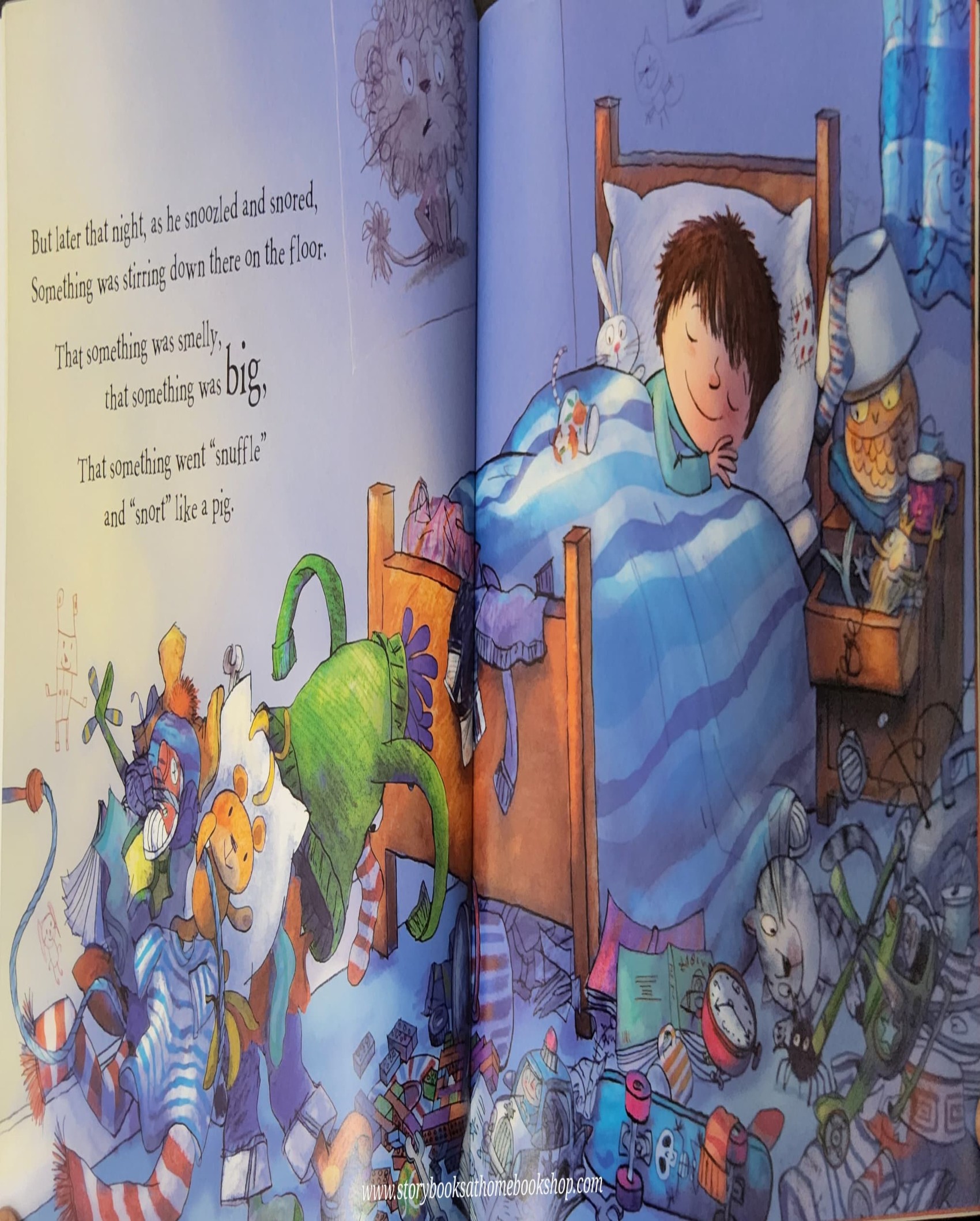 หนังสือนิทานปกอ่อน** ♥️JUMBLEBUM THE MONSTER WHO LOVES MESS!