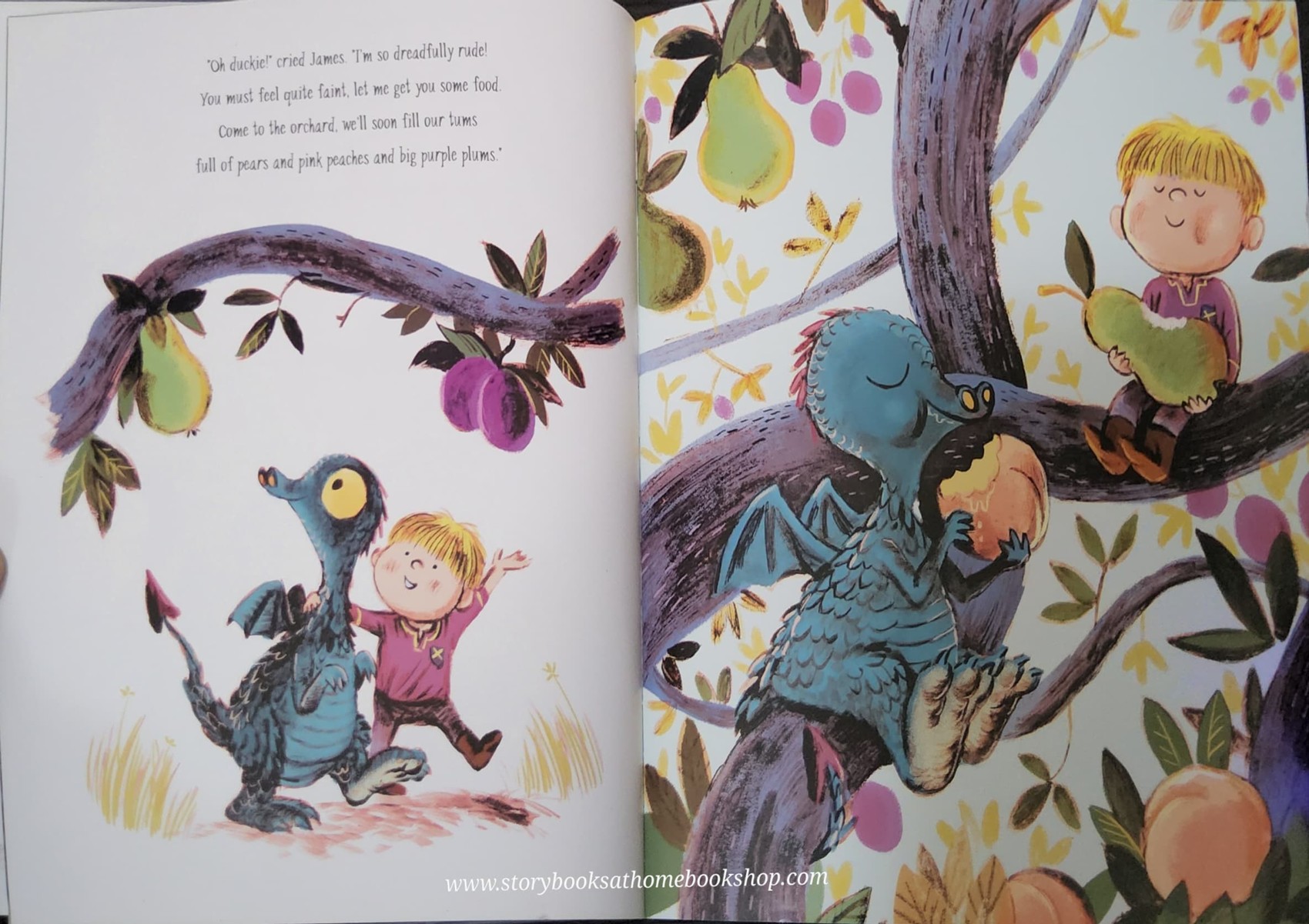 หนังสือนิทานปกอ่อน** 🍅🍅THE DRAGON AND THE NIBBLESOME KNIGHT