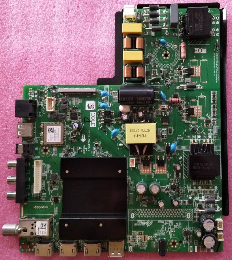 วันบอร์ดทีวีอะโคเนติค (One Board TV ACONATIC) มือสองพร้อมใช้งาน รุ่น50US200AN พาร์ท P150-2874V6.0 ทีคอน TC.P500UHDPV7D.2