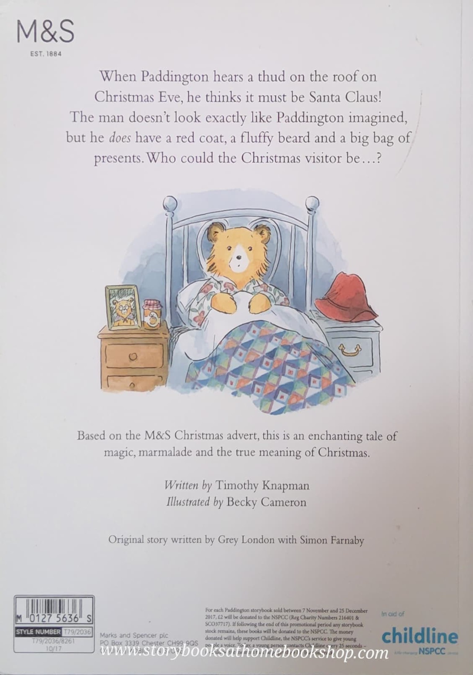 หนังสือนิทานปกอ่อน** 🍓🍓 PADDINGTON & THE CHRISTMAS VISITOR