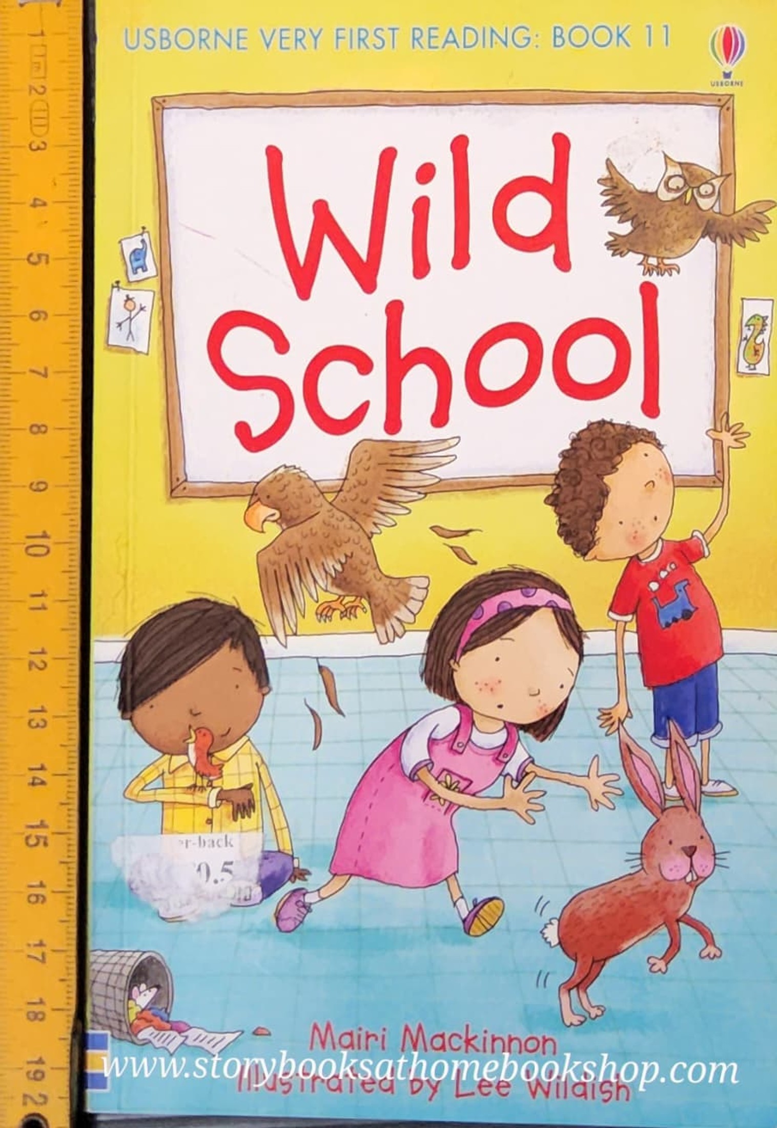 หนังสือนิทานปกอ่อน** 🍅🍓USBORNE VERY FIRST READING BOOK11:WILD SCHOOL