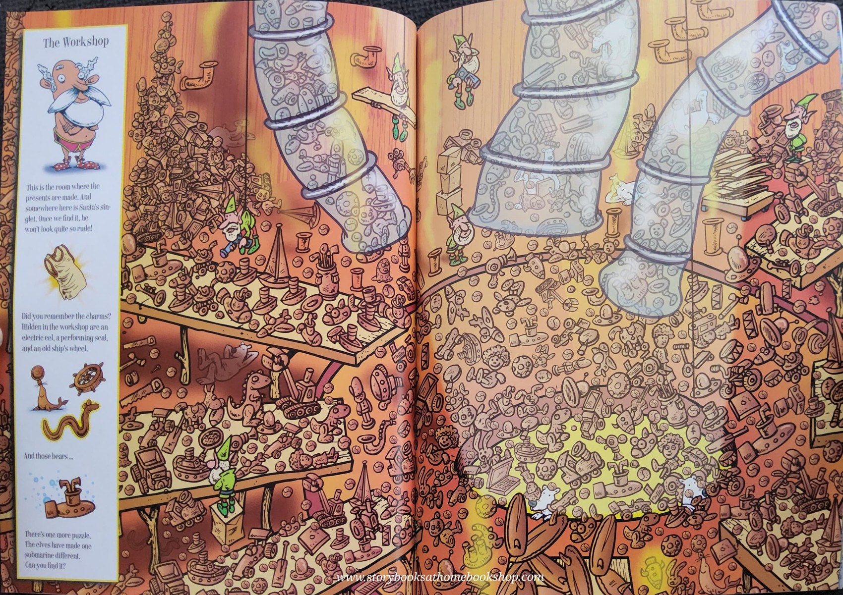 PUZZLE BOOK** ðð WHERE'S SANTA'S SUIT?