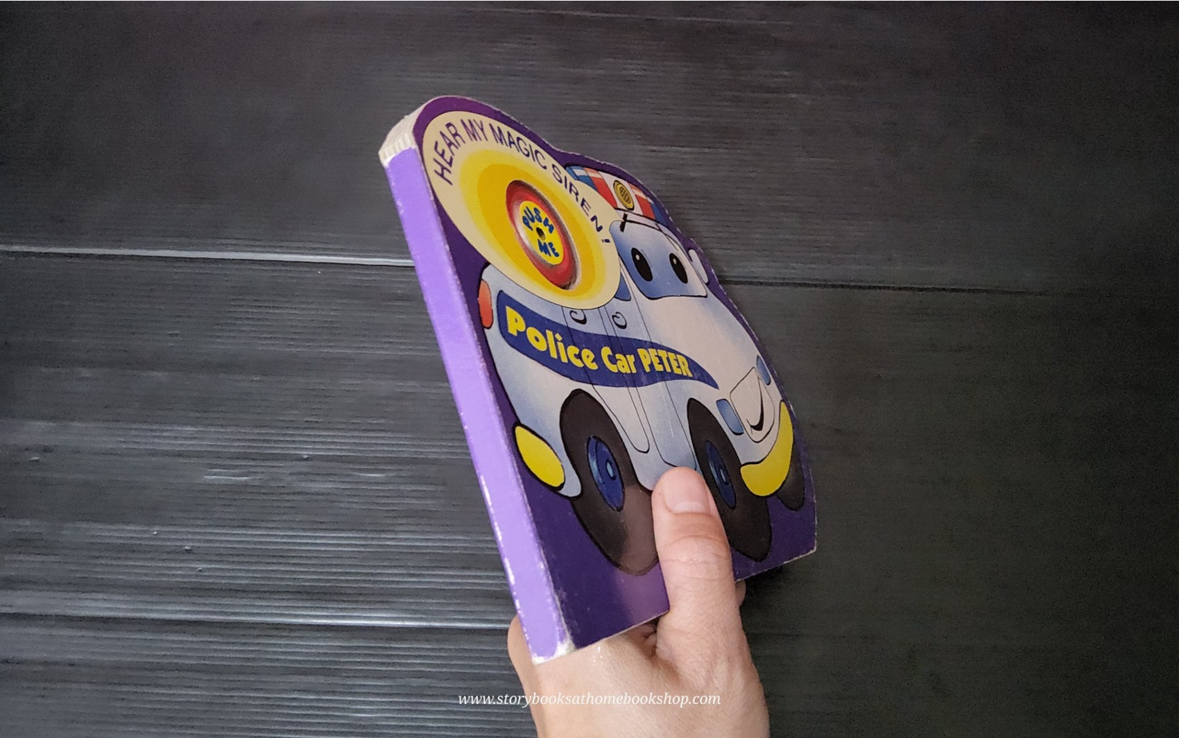 SOUND BOARD BOOK** 🍅🍅HEAR MY MAGIC SIREN! POLICE CAR PETER