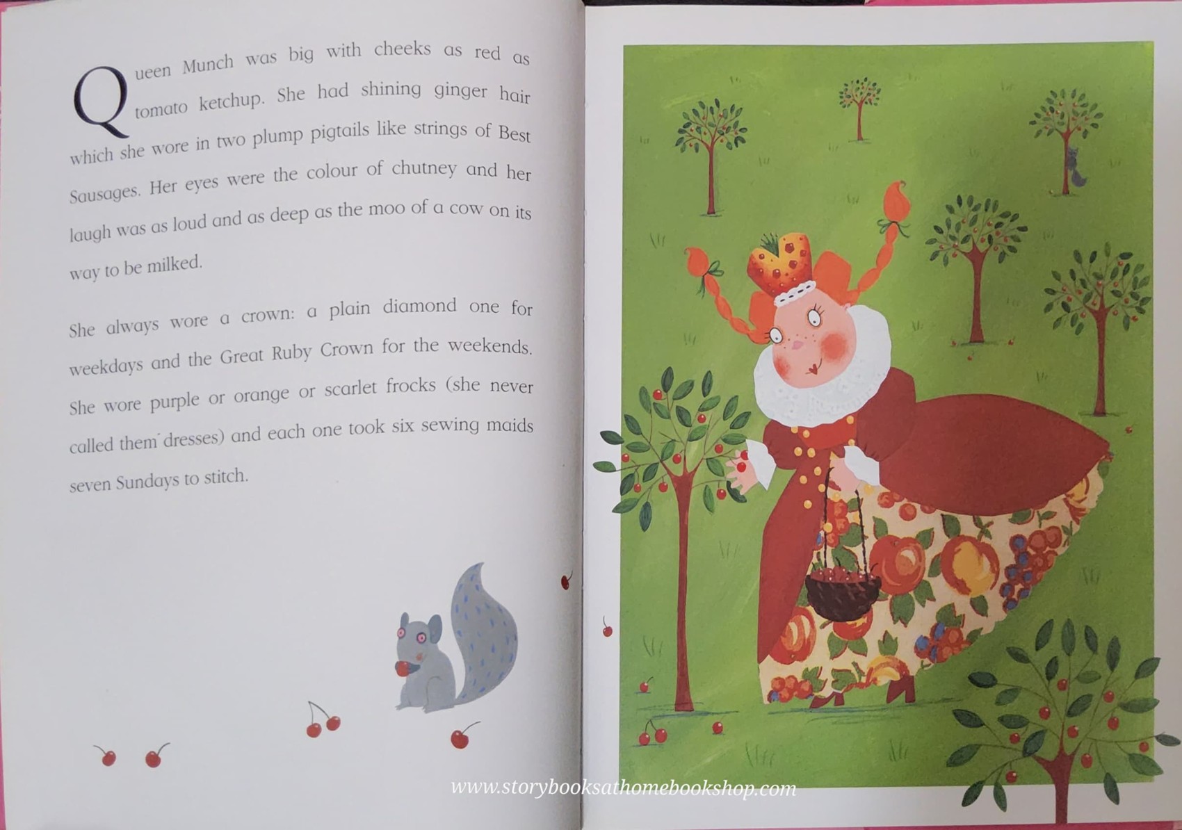 หนังสือนิทานปกแข็ง** 🍅🍓QUEEN MUNCH AND QUEEN NIBBLE BY CAROL ANN DUFFY