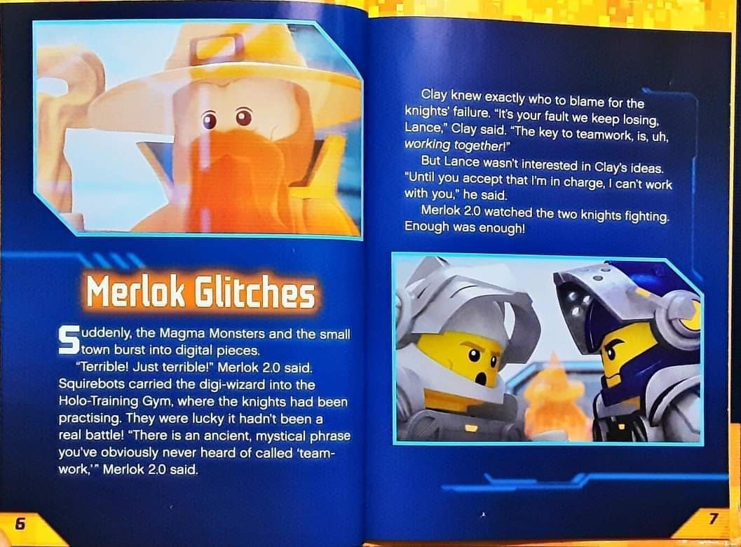 หนังสือนิทานปกแข็ง** 🍅🍓LEGO NEXO KNIGHTS THE POWER OF THE FORTREX