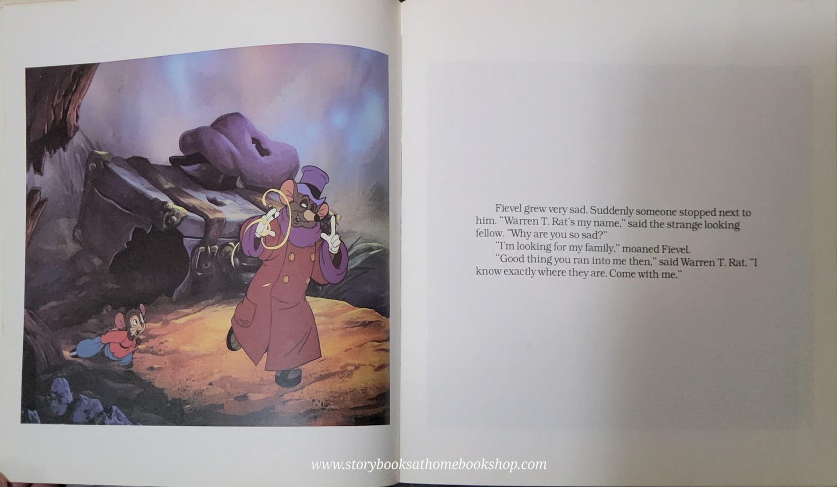 หนังสือนิทานปกอ่อน** ♥️AN AMERICAN TAIL