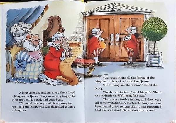 หนังสือนิทานปกแข็ง** 🍅🍓SLEEPING BEAUTY