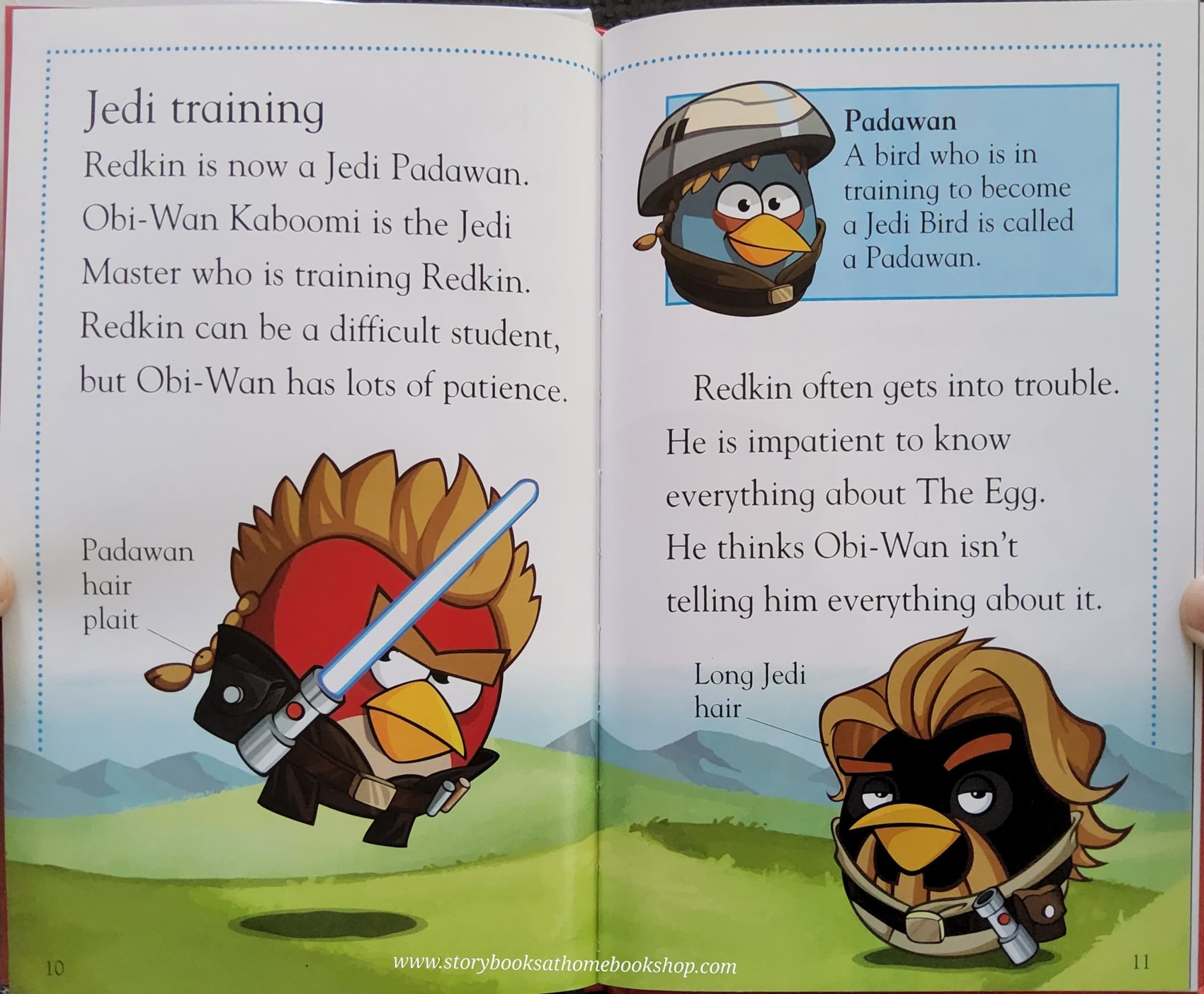 หนังสือนิทานปกแข็ง** 🍅🍓ANGRY BIRDS STAR WARS PATH TO THE PORK SIDE