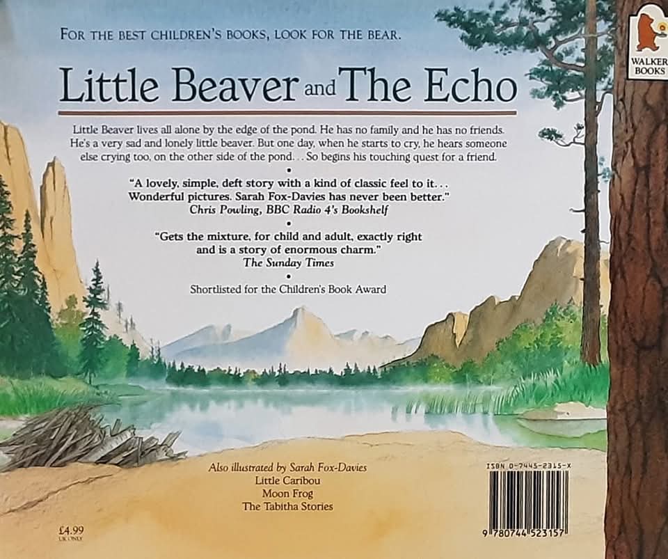 หนังสือนิทานปกอ่อน** 🍓🍓 LITTLE BEAVER AND THE ECHO