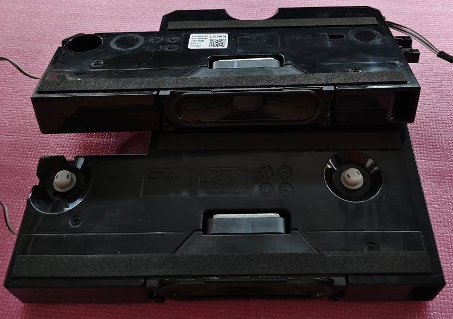 ลำโพงทีวี แอลจี LG ของแท้มือสองถอดจากเครื่องพร้อมใช้งาน รุ่น55QNED8ZASA.BTMD6JD พาร์ทEAB65837301 6โอมห์ 10/14วัตต์