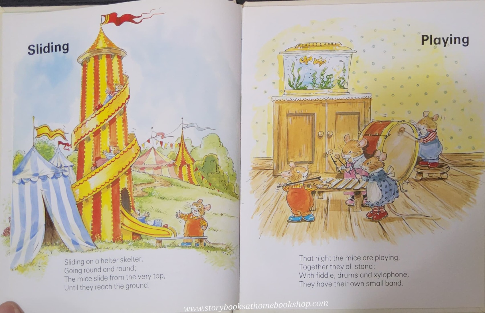 หนังสือนิทานปกแข็ง** ♥️PRE-SCHOOL BOOKS:THE MOUSE FAMILY FUN WITH WORDS