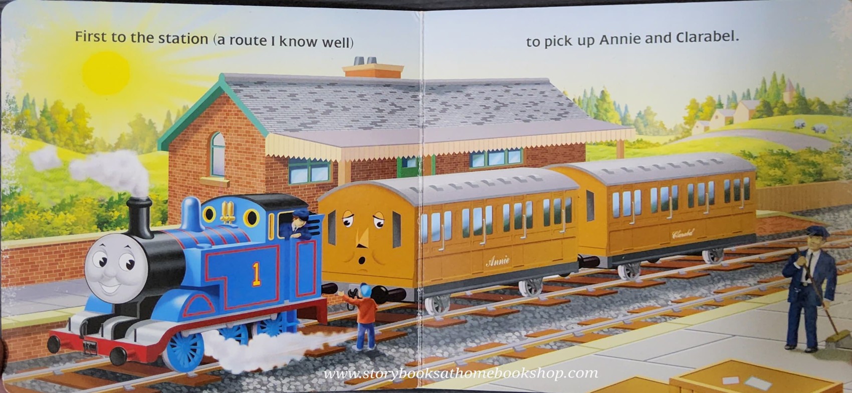 BOARD Book** 🍅🍅THOMAS&FRIENDS ON THE TRACK...