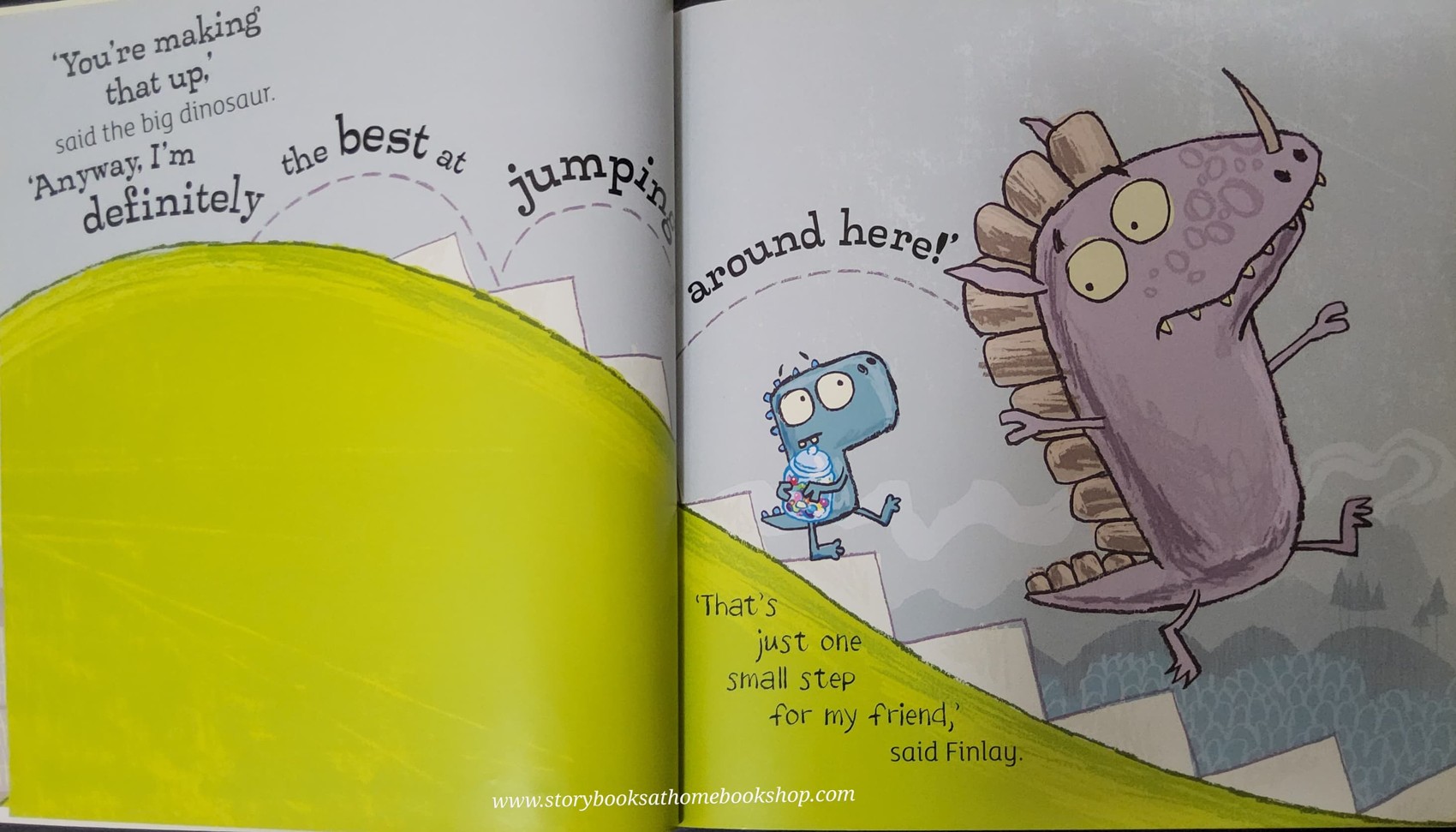 หนังสือนิทานปกอ่อน** 🍅THE REALLY,REALLY,REALLY BIG DINOSAUR