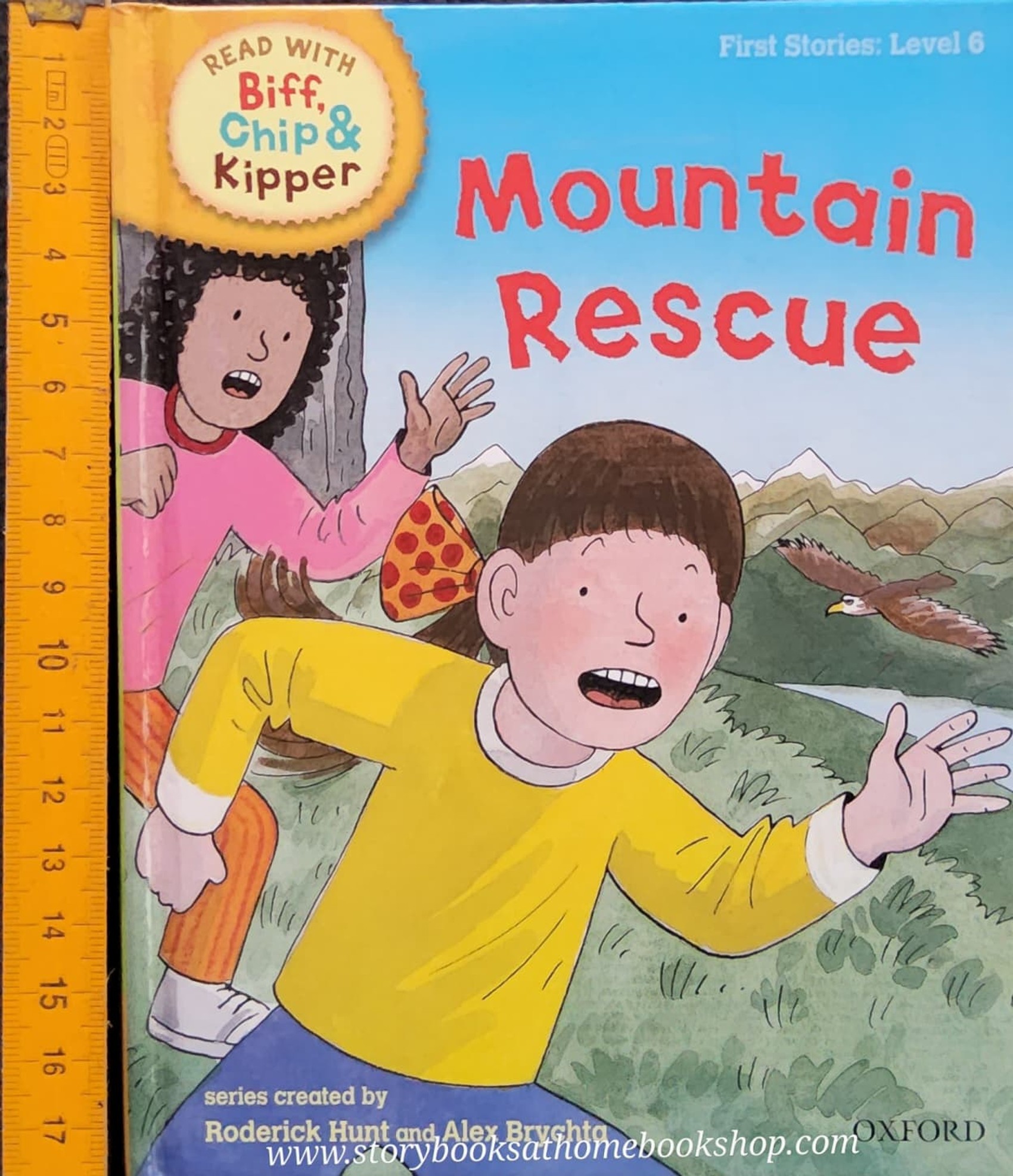 หนังสือนิทานปกแข็ง** 🍅🍅READ WITH BIFF,CHIP&KIPPER: MOUNTAIN RESCUE FIRST STORIES LEVEL6