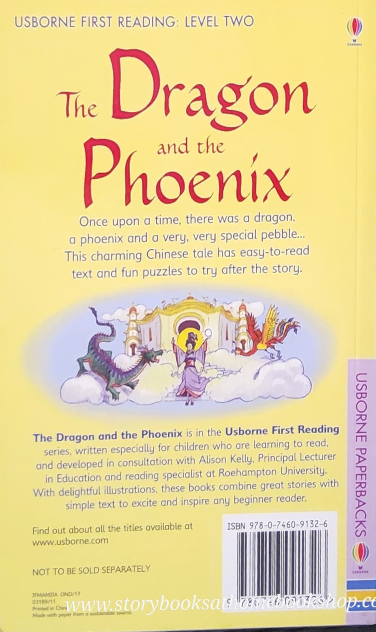 หนังสือนิทานปกอ่อน** ♥️USBORNE FIRST READING: THE DRAGON AND THE PHOENIX