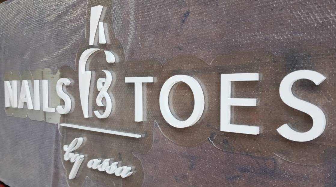 #อักษรซิงค์ทำสี