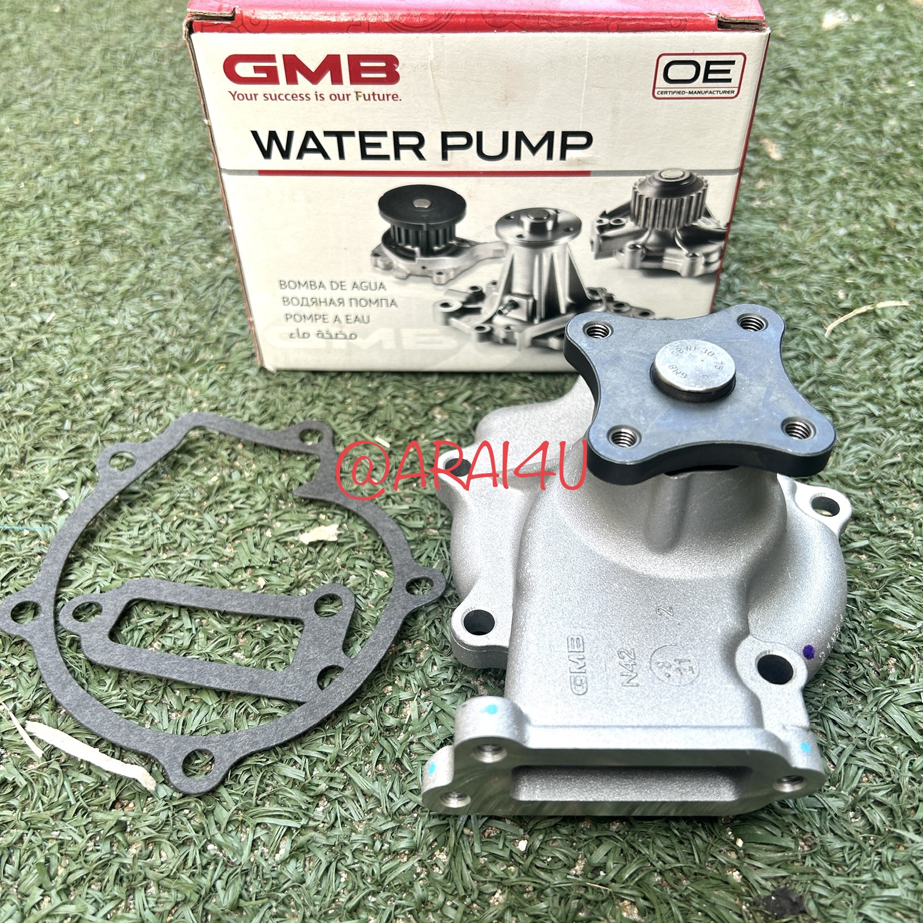 ปั้มน้ำ NISSAN B13-14-NV GMB แท้