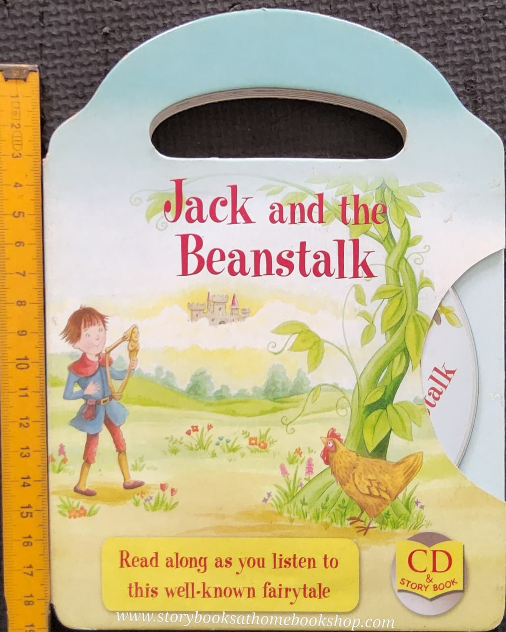 หนังสือนิทานปกแข็ง** 🍅🍓JACK AND THE BEANSTALK WITH READ ALONG CD