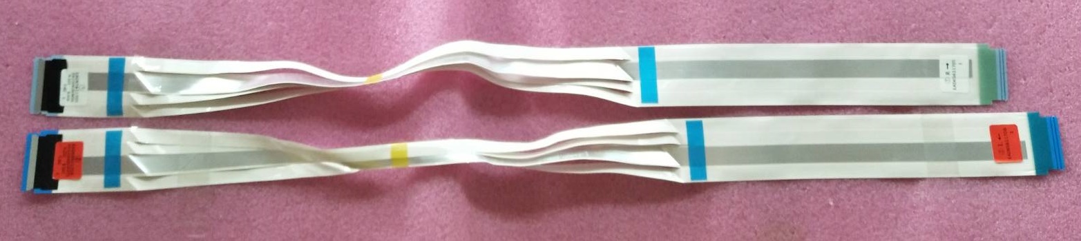 สายแพทีวีแอลจี LG อะไหล่แท้/มือสองพร้อมใช้งาน พาร์ทEAD65611705 EAD65611706 ใช้กับรุ่น55NANO80SQA.ATMYLJD และรุ่นที่พาร์ทตรงกัน