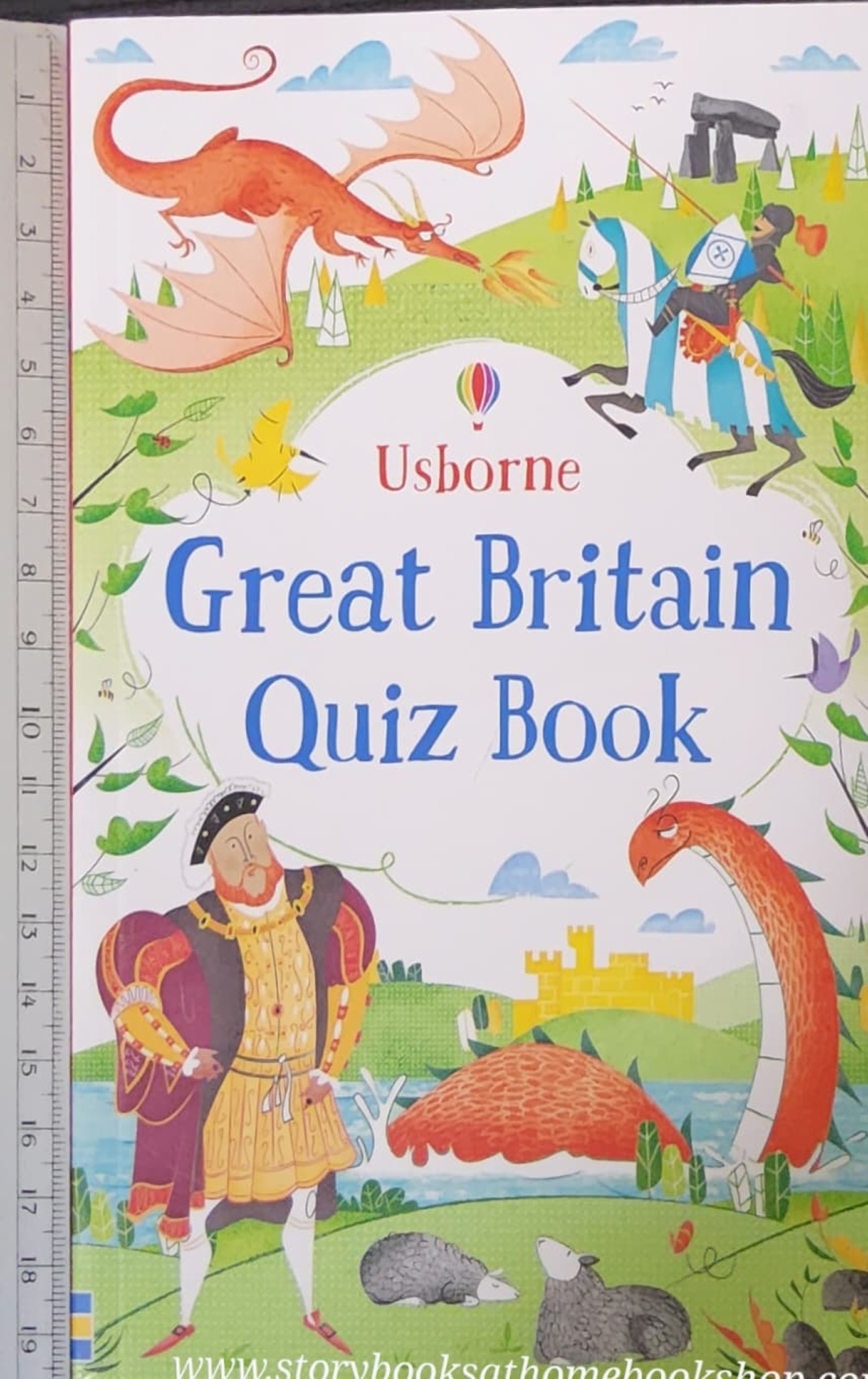 KNOWLEDGE QUIZ BOOK ** 🍅🍅USBORNE GREAT BRITAIN QUIZ BOOK