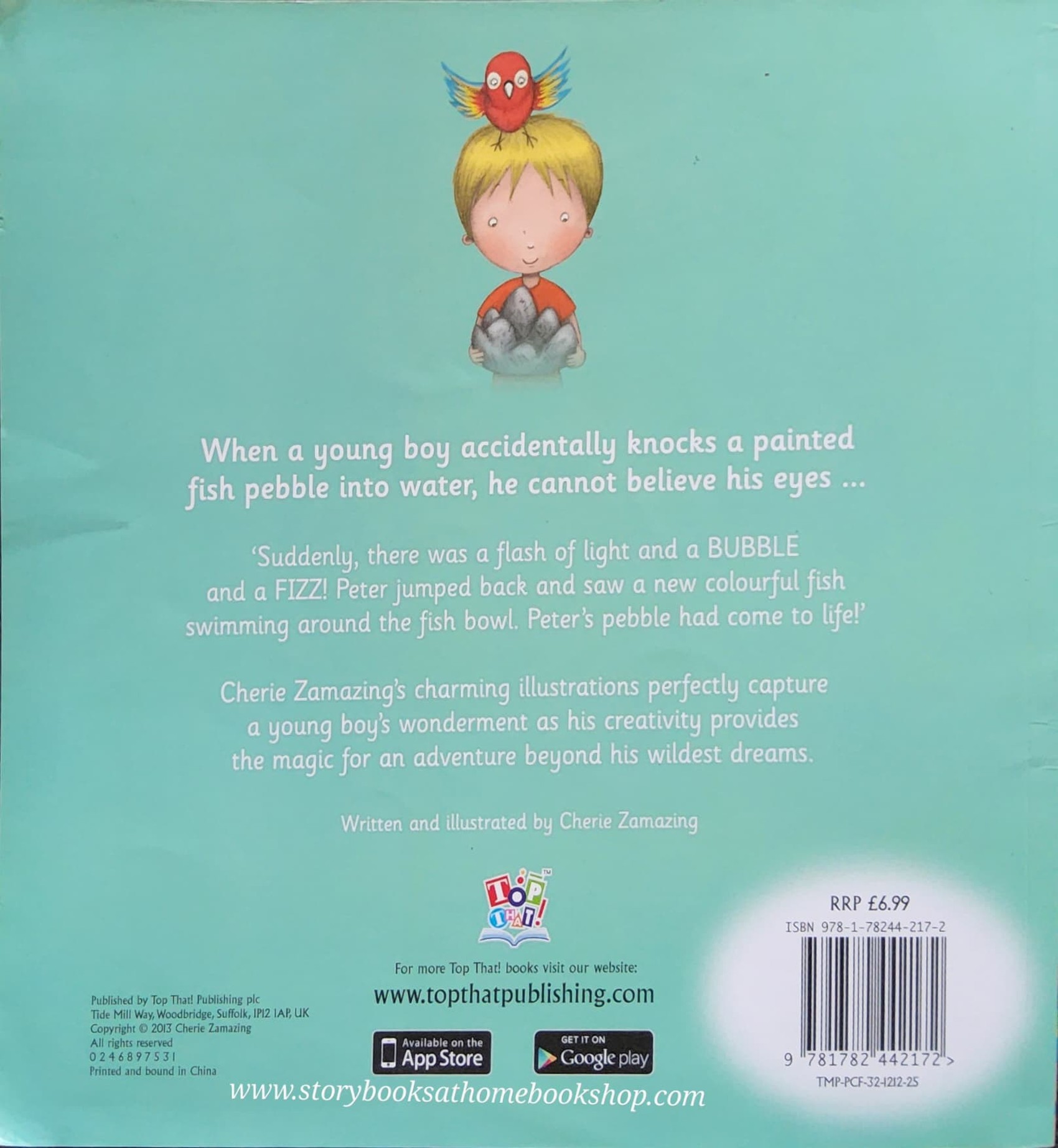 หนังสือนิทานปกอ่อน** 🍅🍓PETER'S PEBBLES BY CHERIE ZAMAZING