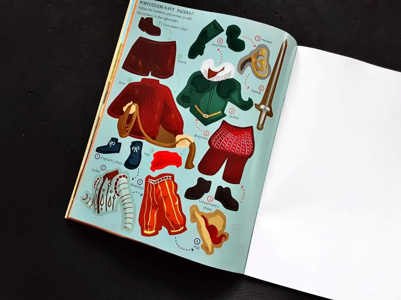 USBORNE ACTIVITIES BOOK ð
ðSTICKER SAILORS &SEAFARERS (160 STICKERS)