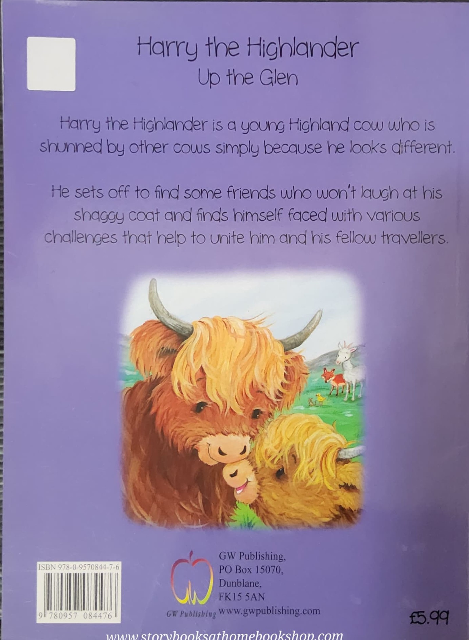 หนังสือนิทานปกอ่อน ** 🍅🍓HARRY THE HIGHLANDER UP THE GLEN