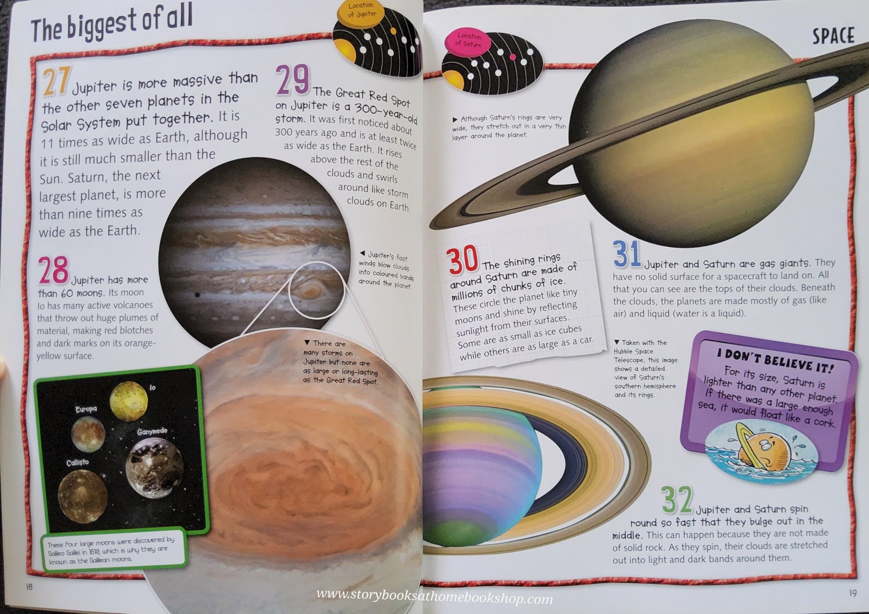 *KNOWLEDGE BOOK** 🍓🍓300 FANTASTIC FACTS SPACE