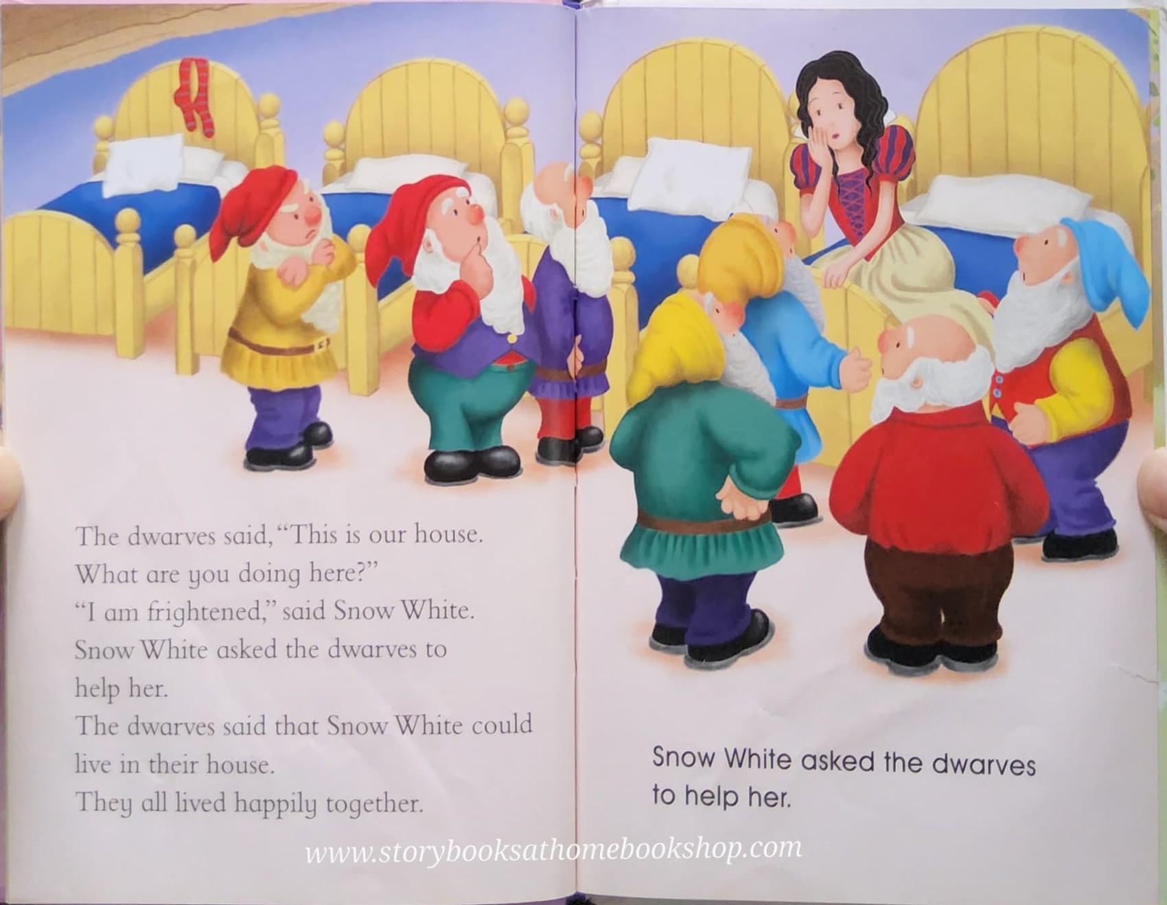 หนังสือนิทานปกแข็ง** 🍅I CAN READ..SNOW WHITE