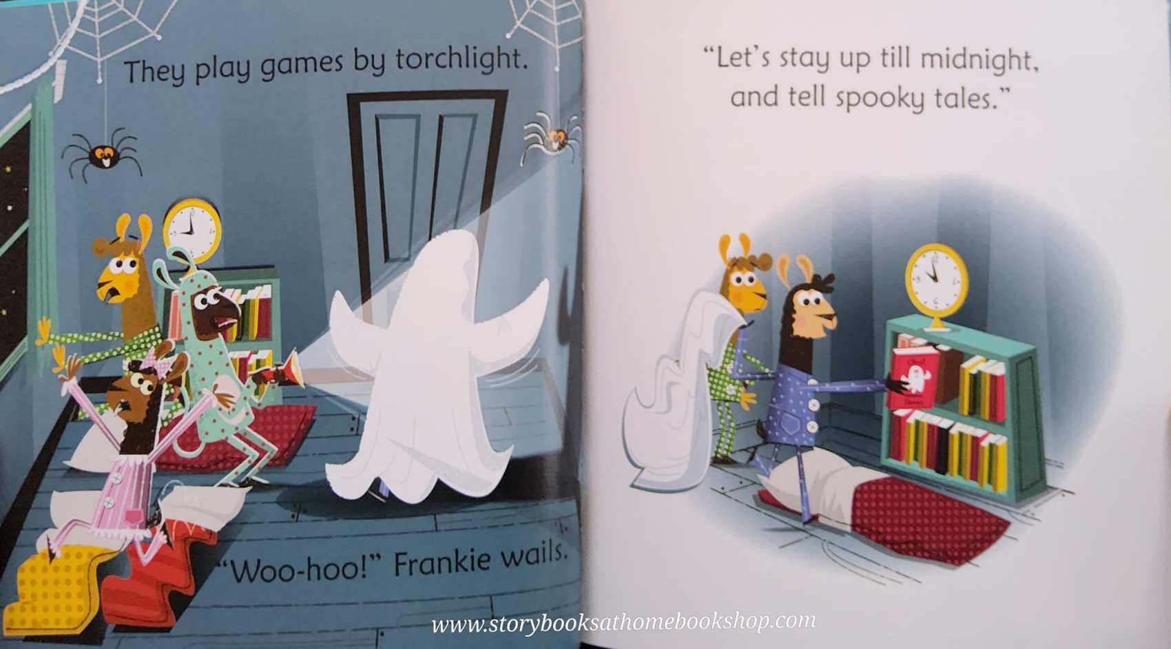 หนังสือนิทานปกอ่อน** ♥️USBORNE PHONICS READERS:LLAMAS IN PYJAMAS