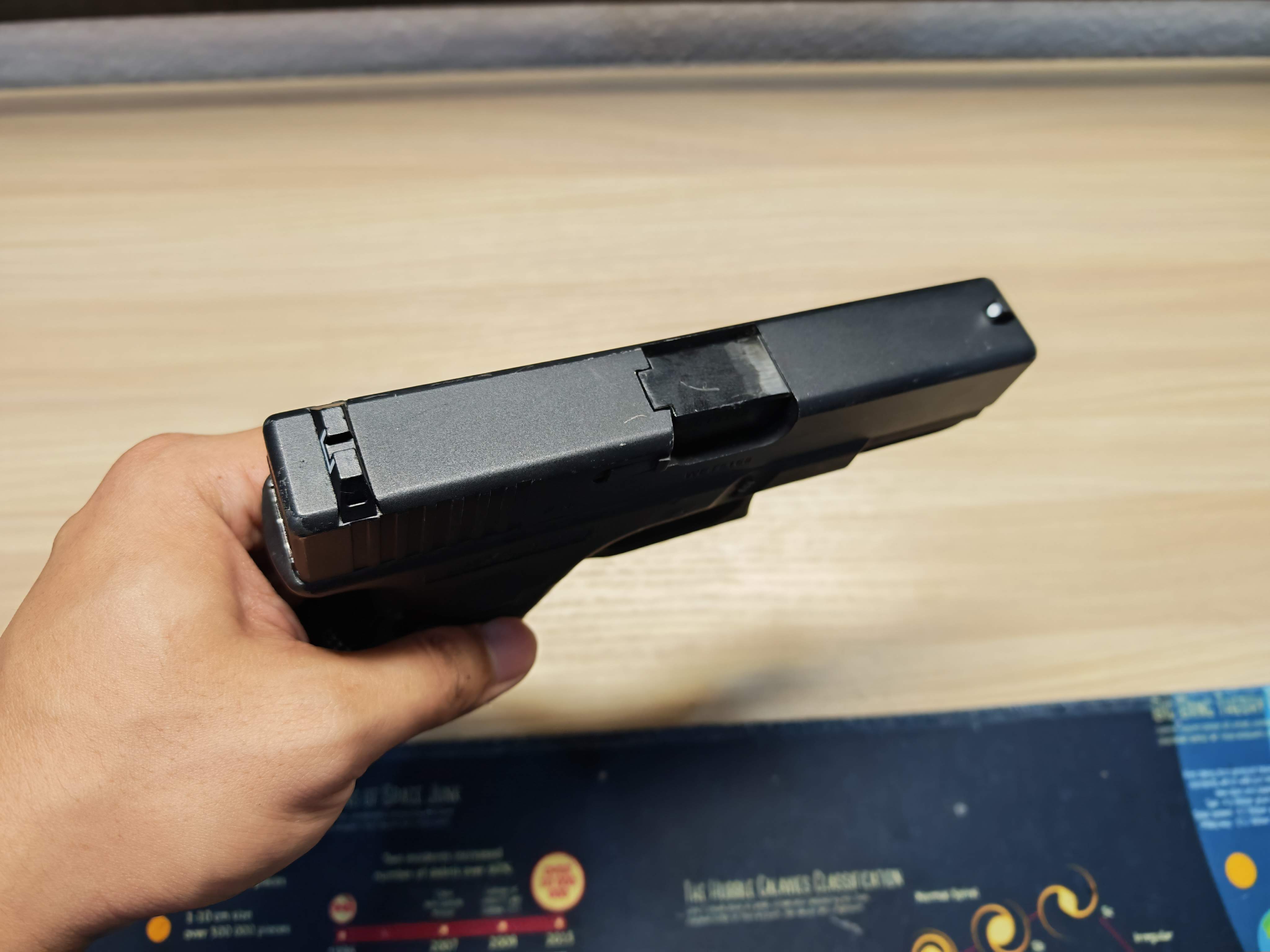 WE G19 Glock19 Gen3 GBB BB Gun บีบีกัน แบบแก๊ส ปืนอัดลม มือสอง Airsoft Gun