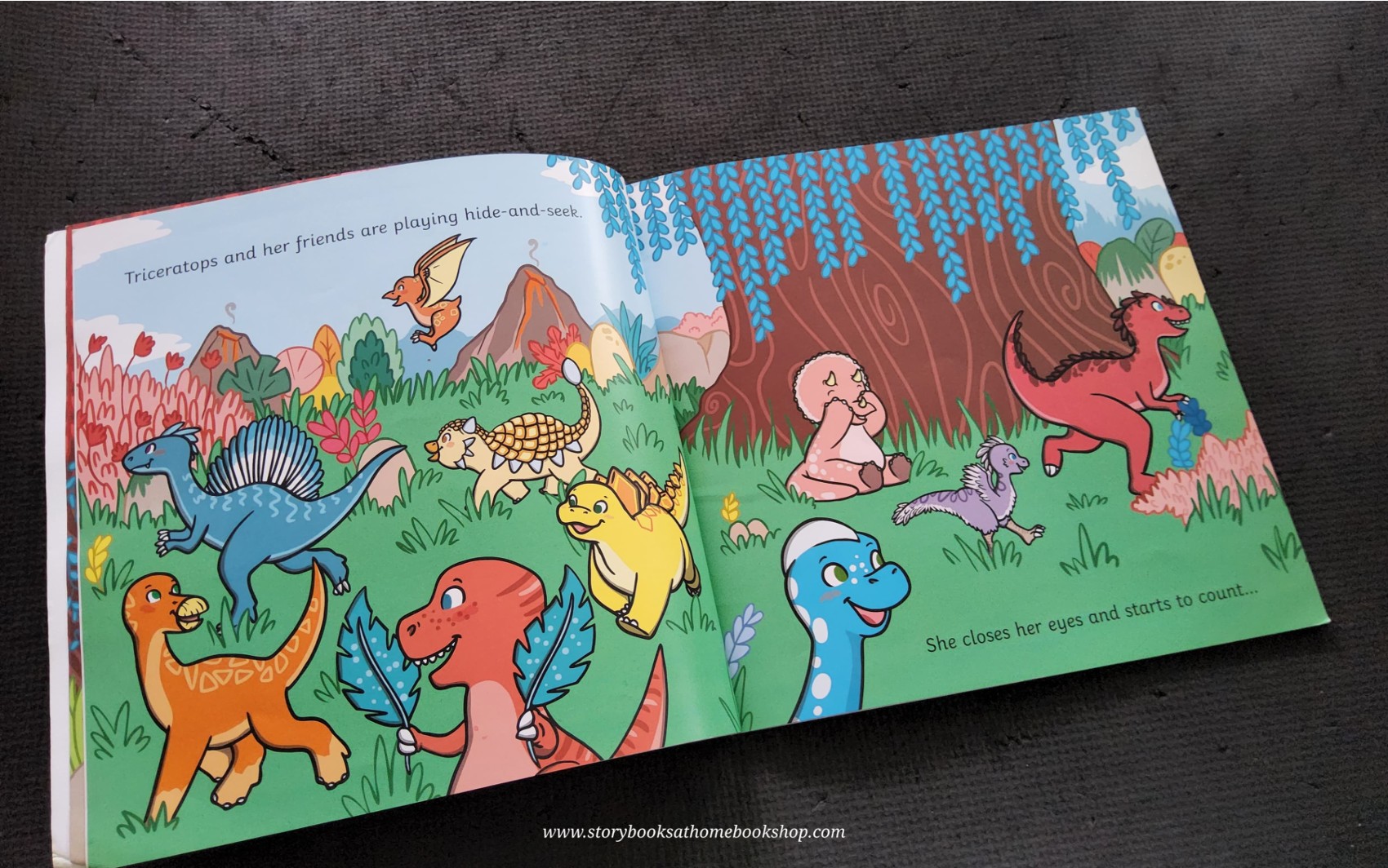 หนังสือนิทานปกอ่อน** 🍅🍓HIDE-A-SAURUS