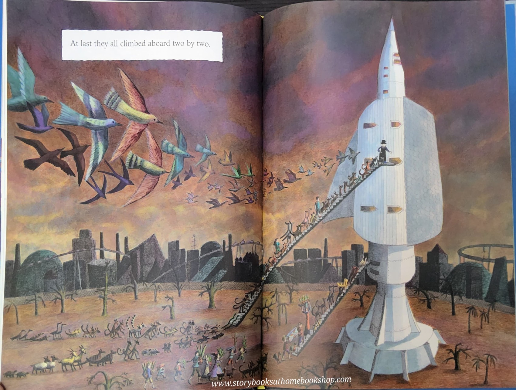 หนังสือนิทานปกแข็ง** 🍅NOAH AND THE SPACE ARK BY LAURA CECIL