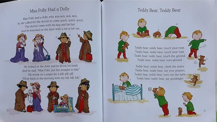 หนังสือนิทานปกอ่อน ** 🍅🍓 Five Little Ducks and Other Action Rhymes