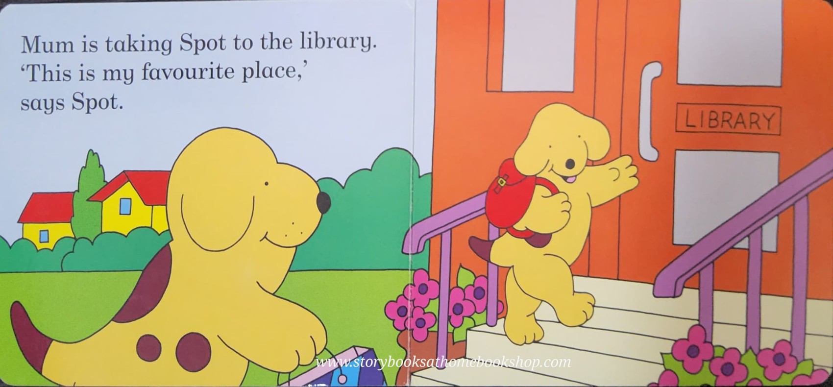 Board Book** 🍅🍓 SPOT GOES TO THE LIBRARY