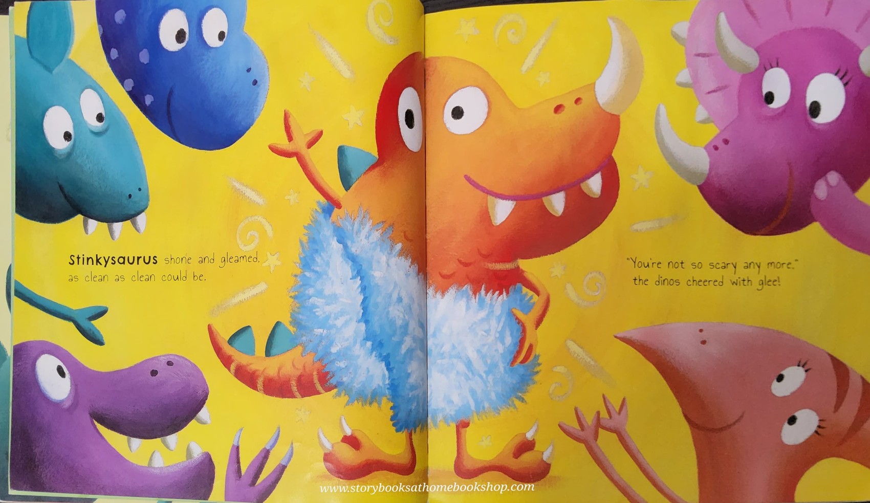 หนังสือนิทานปกอ่อน** 🍅🍅YIKES,STINKYSAURUS!