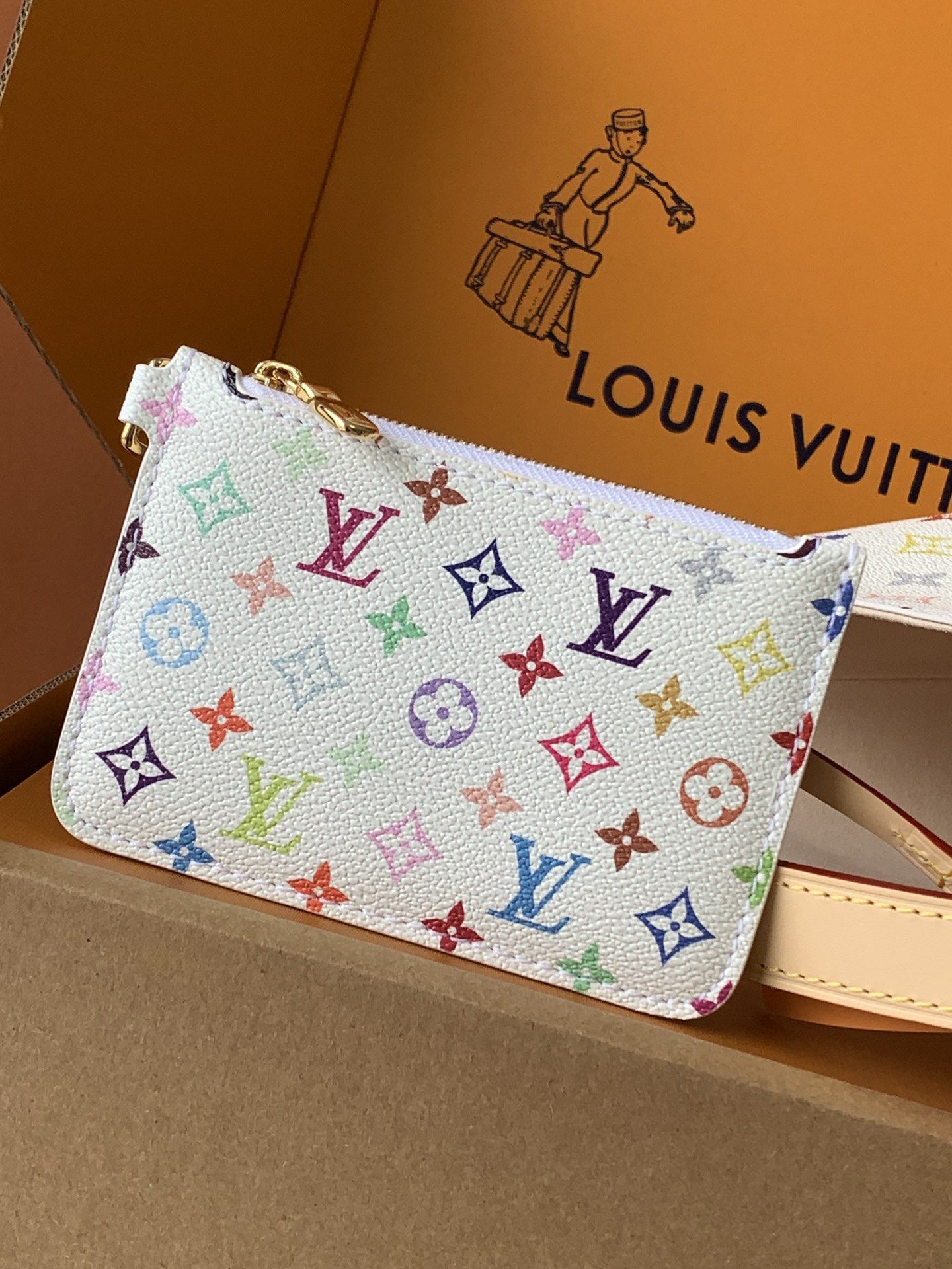 [Pre-order]กระเป๋าLouis Vuitton X Takashi Murakami All In BB In Multicolored Monogramงานคุณภาพที่ดีที่สุด
