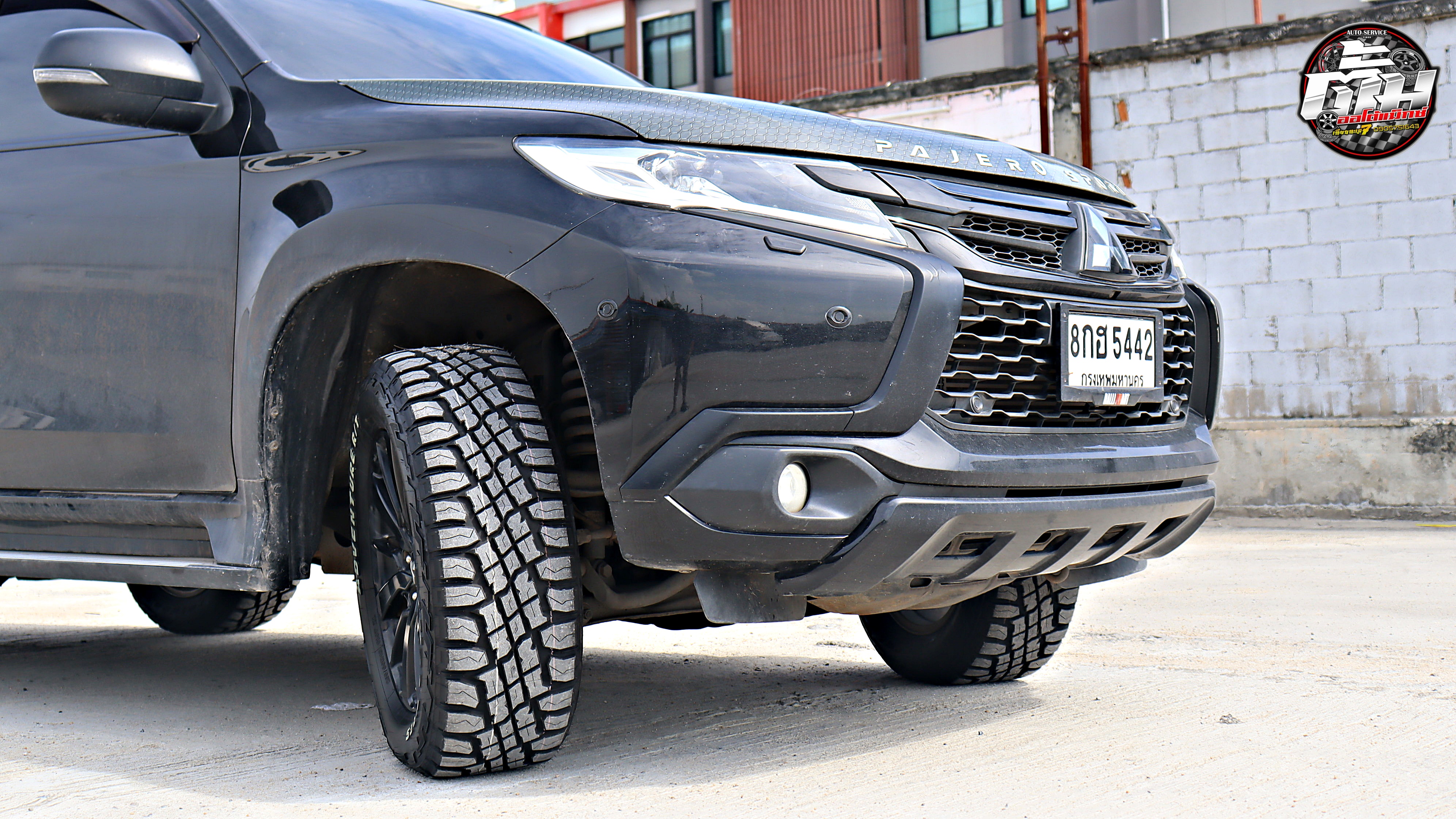MITSUBISHI PAJERO Sport เปลี่ยนยาง Raiden Tires Adventure R/T 265/60R18 114T