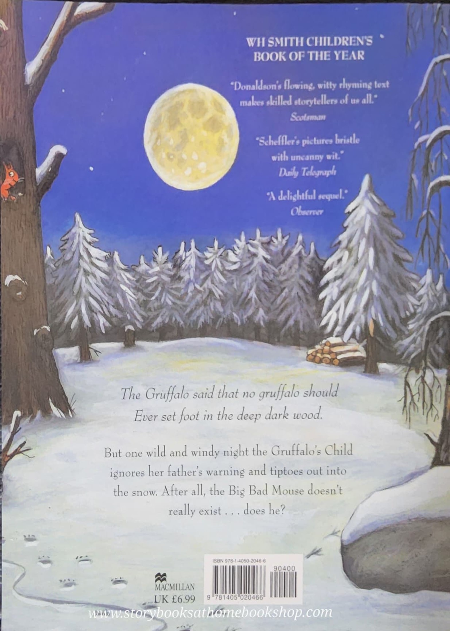 หนังสือนิทานปกอ่อน** 🍅🍓THE GRUFFALO'S CHILD BY JULIA DONALDSON AND AXEL SCHEFFLER