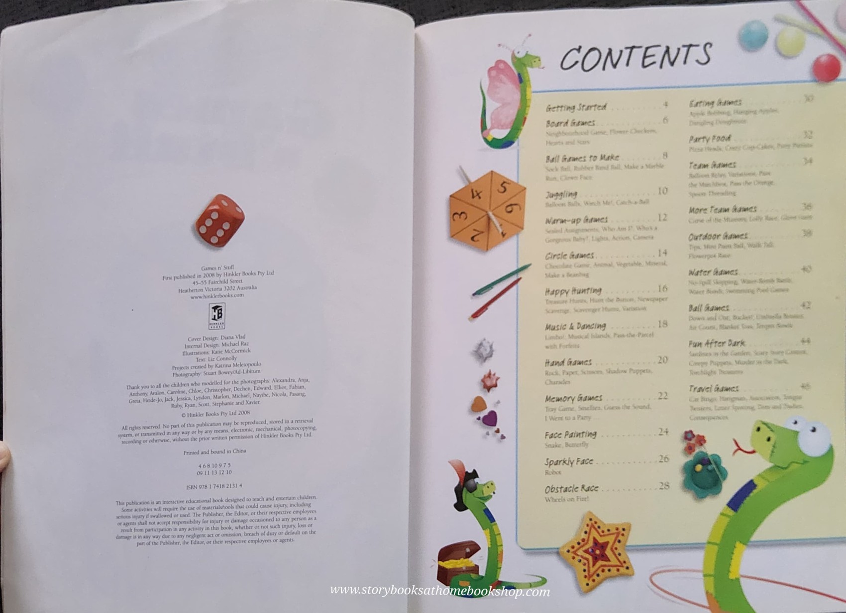 ACTIVITIES Book** ð
ðCRAZY CREATIONS:GAMES N' STUFF