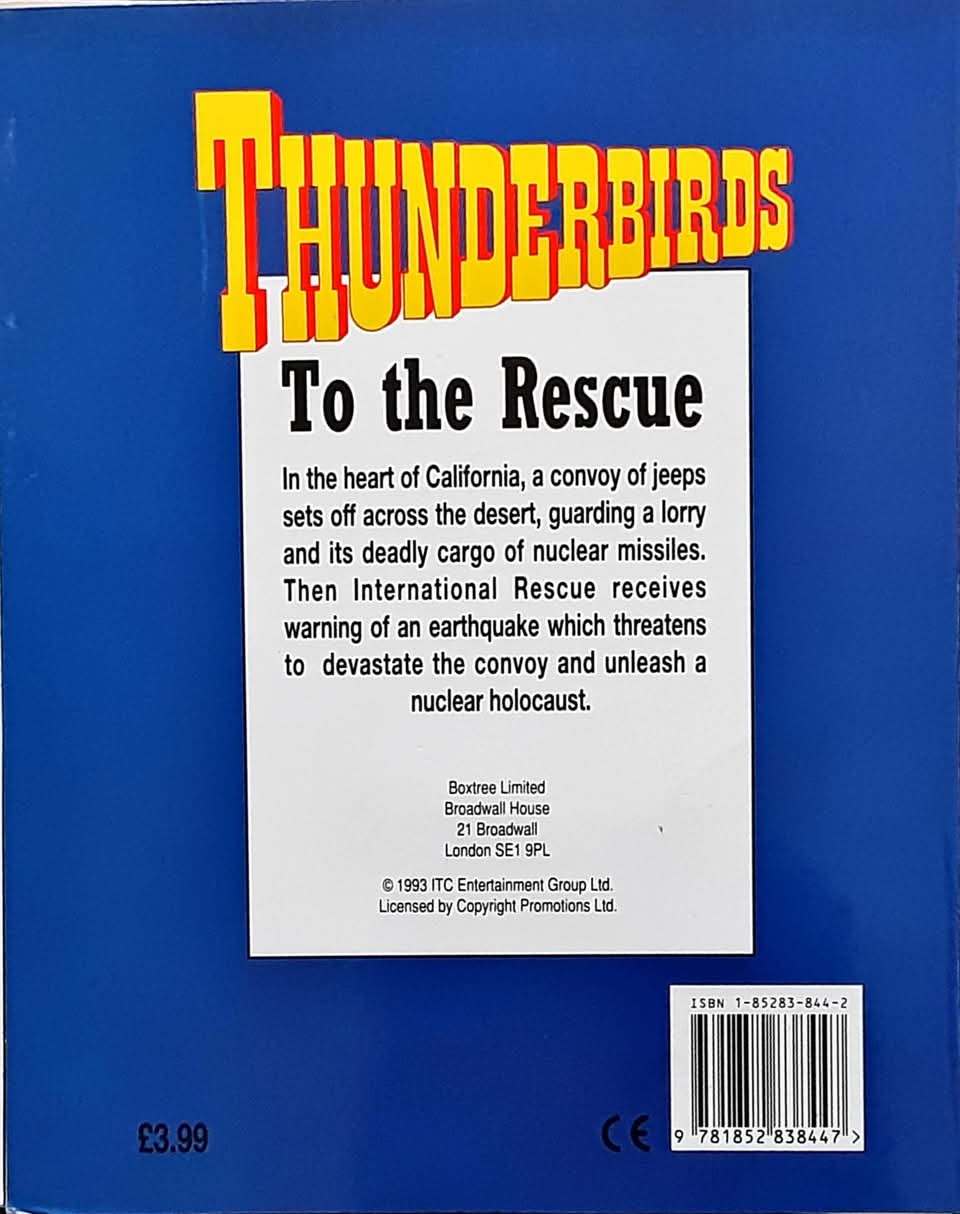 หนังสือนิทานปกอ่อน** 🍅🍓THUNDERBIRDS TO THE RESCUE
