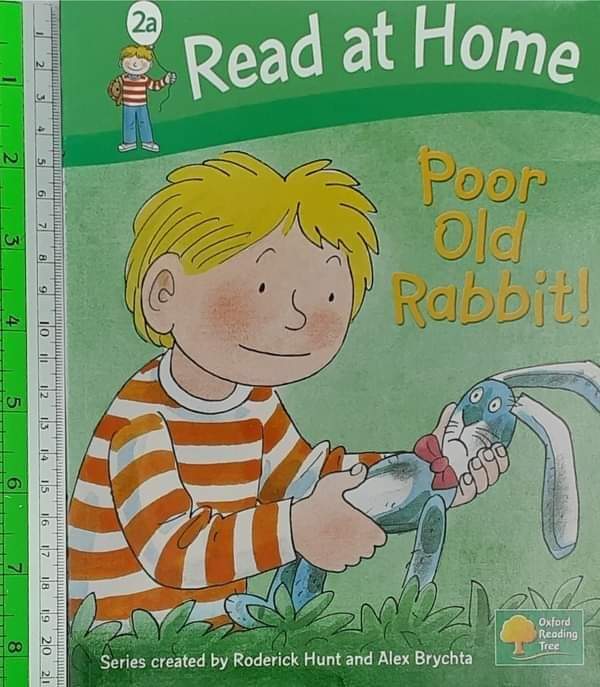 หนังสือนิทานปกอ่อน ** 🍅🍓 READ AT HOME 2a: POOR OLD RABBIT!