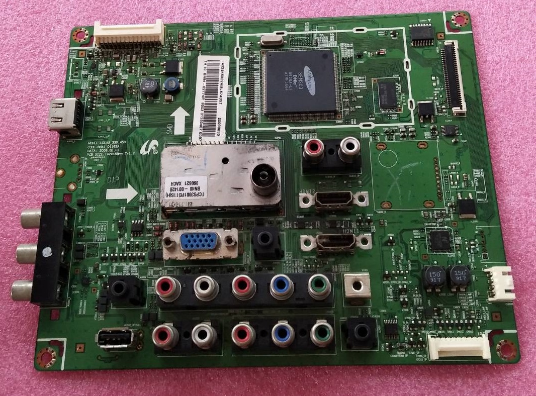 MAINBOARD SAMSUNG (เมนบอร์ด ซัมซุง)ของถอดพร้อมใช้งาน ใช้กับรุ่น LA32B460B2 พาร์ท BN94-02774R