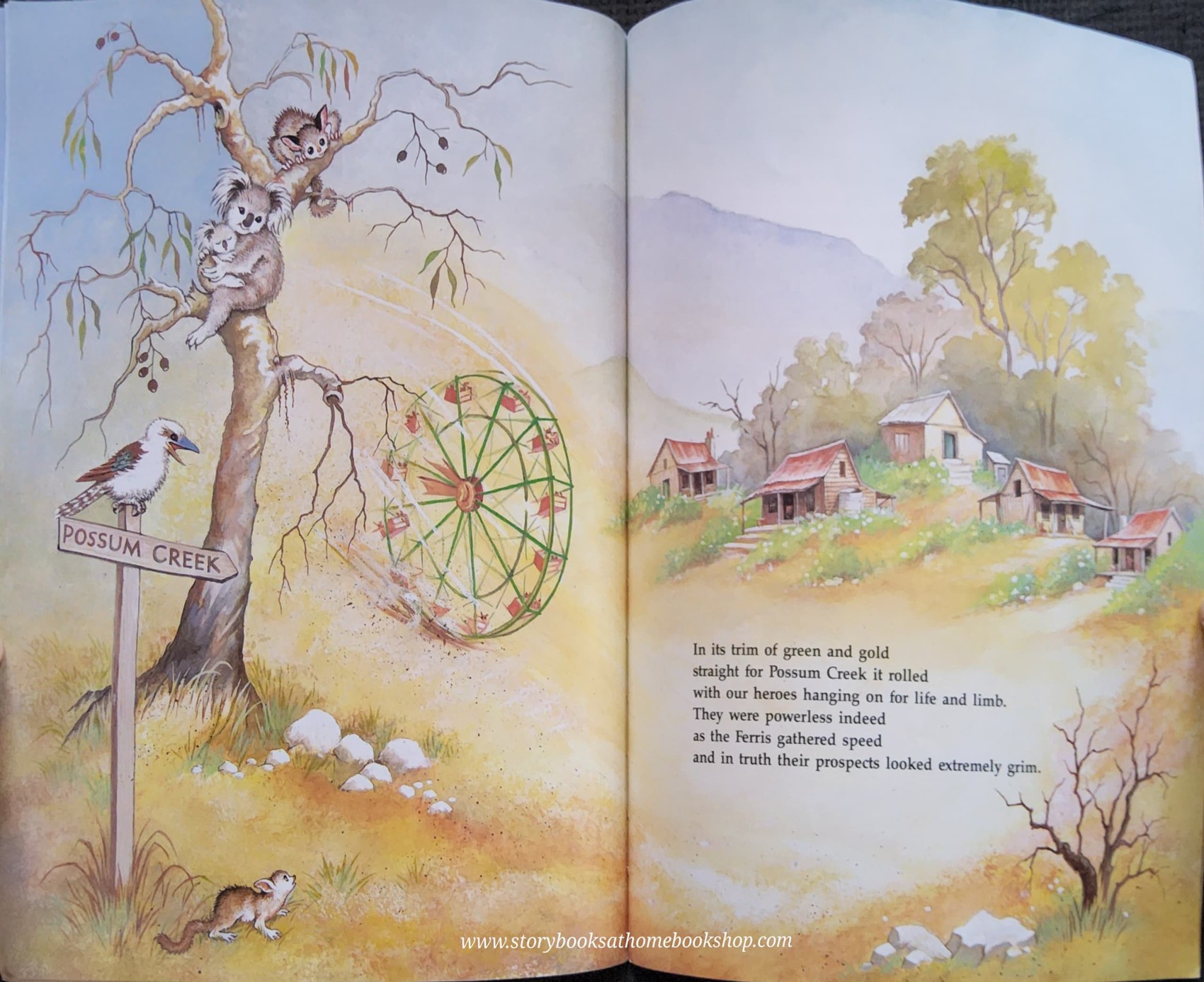 หนังสือนิทานปกอ่อน** 🍅THE GREAT POSSUM CREEK EARTHQUAKE