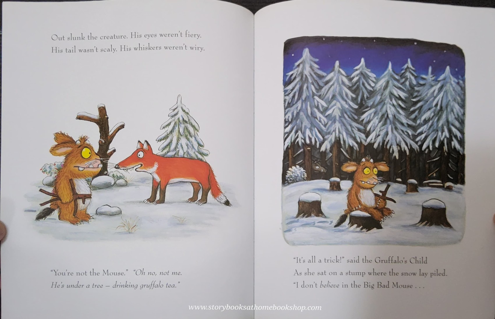 หนังสือนิทานปกอ่อน** 🍅🍓THE GRUFFALO'S CHILD BY JULIA DONALDSON AND AXEL SCHEFFLER