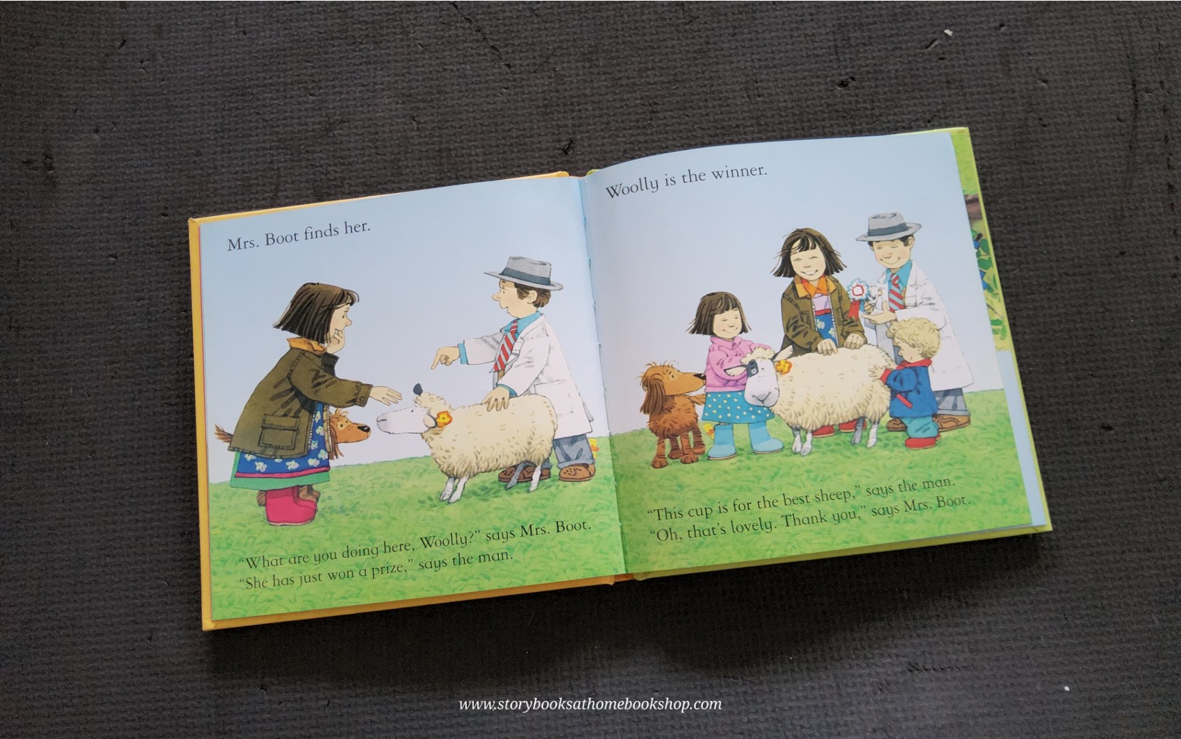 หนังสือนิทานปกแข็ง** ♥️TWO STORIES IN ONE BOOK:FARMYARD TALES FLIP BOOKS THE NAUGHTY SHEEP +PIG GETS LOST