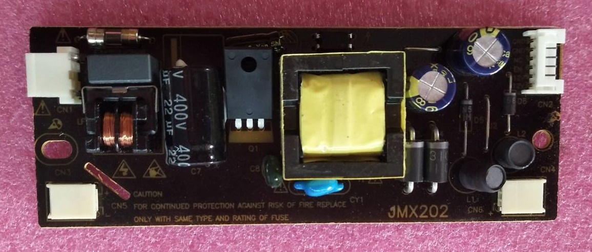ซัพพลายUniversal (IP board)12V/1.A มีชุดขับหลอดแบ็คไลท์ในตัว(ใช้แปลงใส่กับจอLED ขนาด 14-24 นิ้วได้หลายยี่ห้อ)
