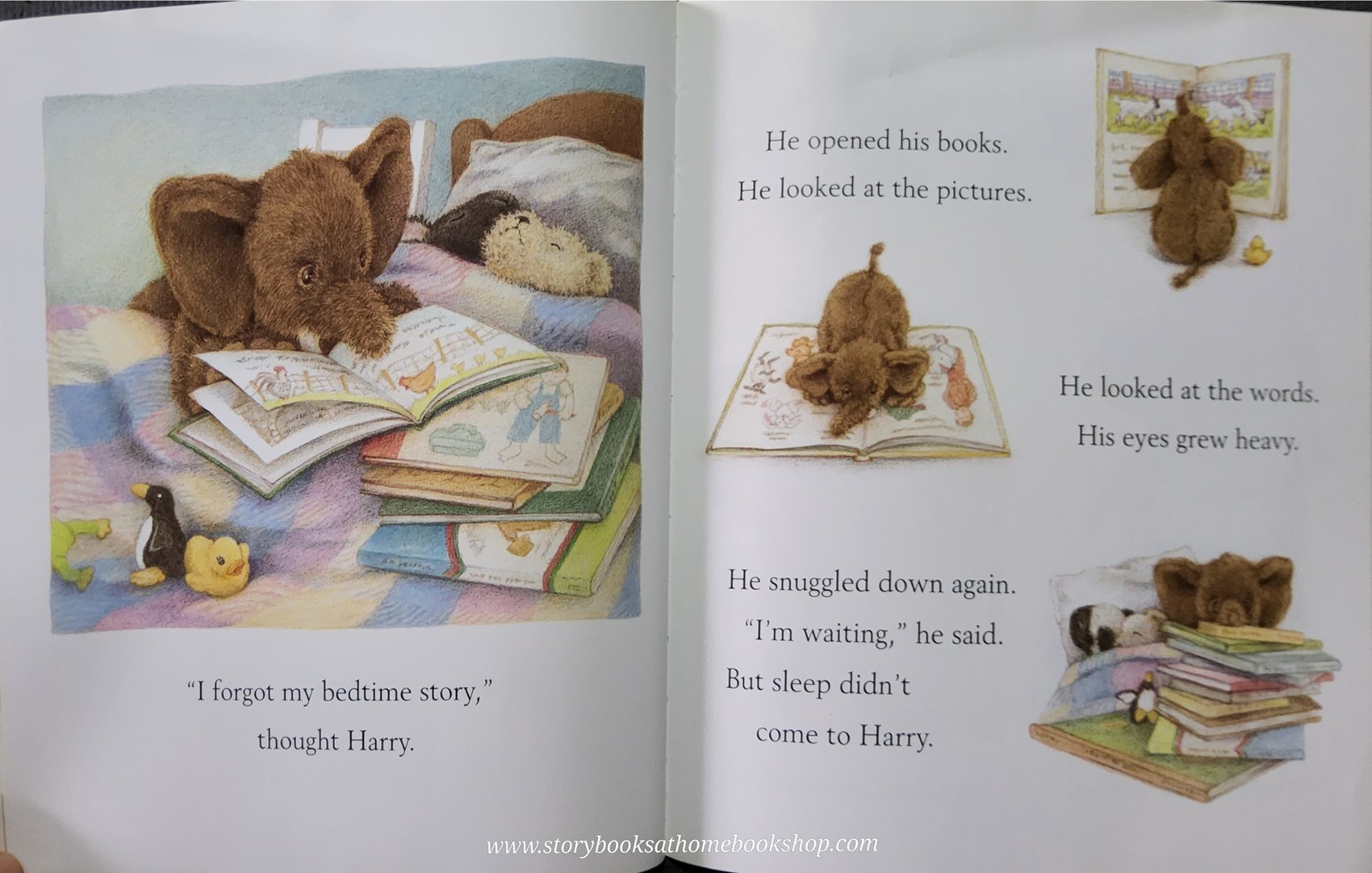 หนังสือนิทานปกอ่อน ** 🍓🍓 GOODNIGHT HARRY BY KIM LEWIS