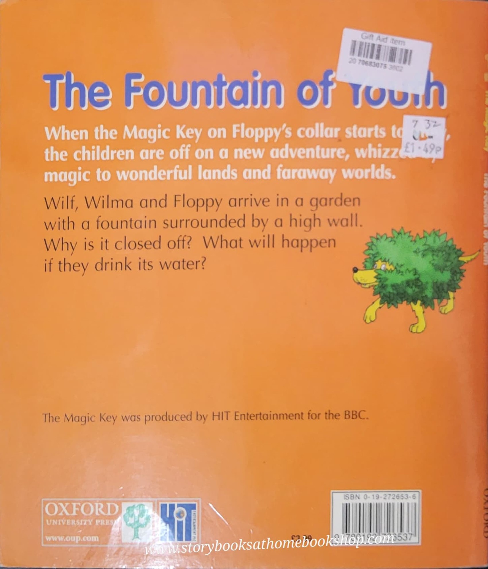 หนังสือนิทานปกอ่อน** 🍅🍅THE MAGIC KEY:THE FOUNTAIN OF YOUTH